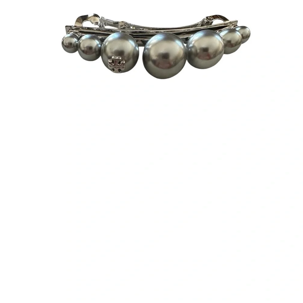 Tory Burch silver ball hairpin